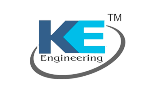 Logo of Kamal Engineering, a company specializing in acoustic solutions and noise control