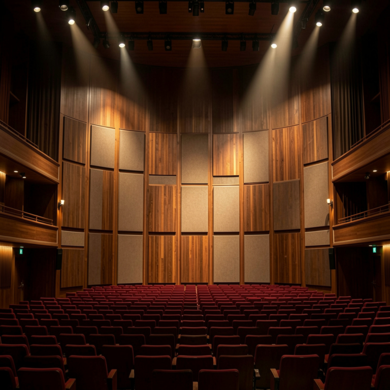 akustik dewan acoustic panel dewan penyerap bunyi dewan acoustic consultation RT60 measurement acoustic measurement
