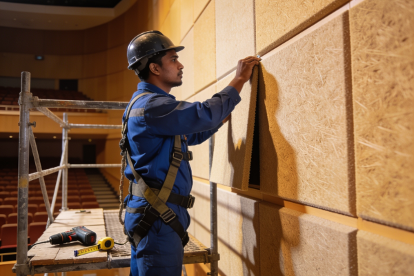 akustik dewan acoustic panel dewan penyerap bunyi dewan acoustic consultation RT60 measurement acoustic measurement architectural acoustics